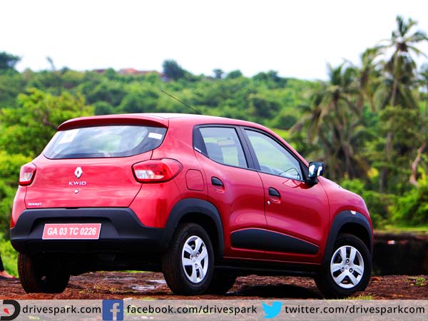 2015 renault kwid rear design