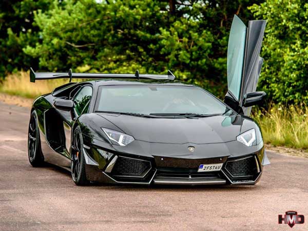 dahlback lamborghini aventador fire