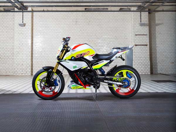 bmw tvs stunt g 310 concept side profile