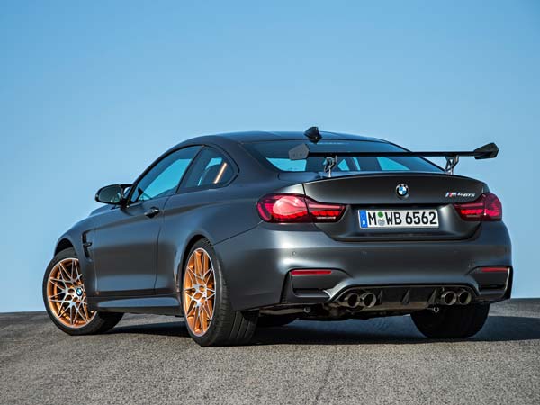 bmw m4 gts rear profile