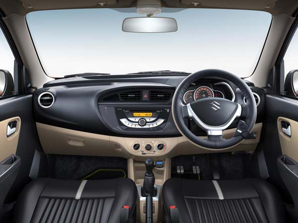 maruti alto k10 urbano edition interior