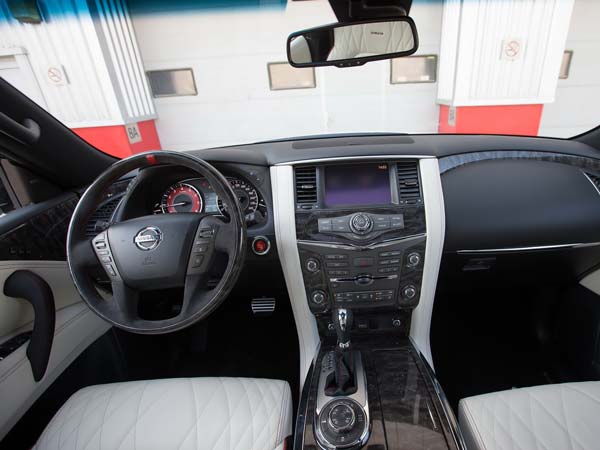 nissan patrol nismo interior