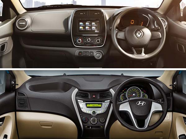 renault kwid vs hyundai eon features