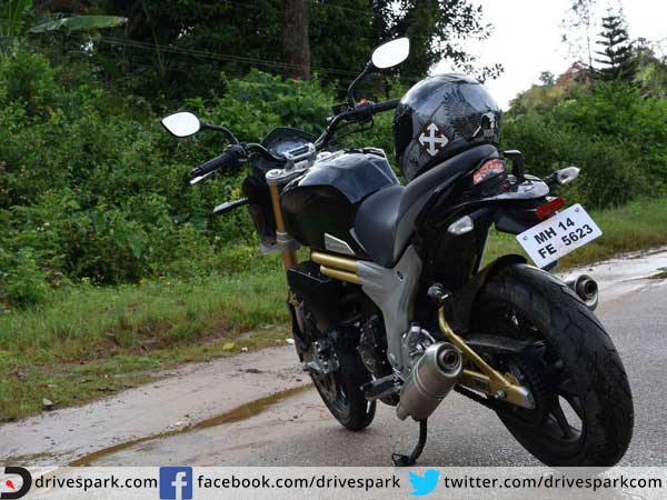 mahindra mojo review brakes tyres