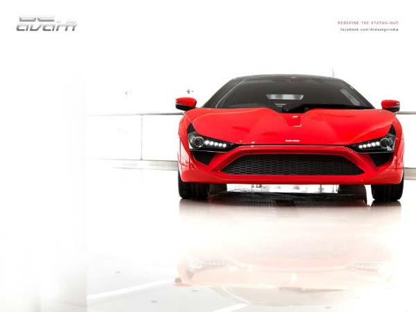 dc avanti sports car wallpaper