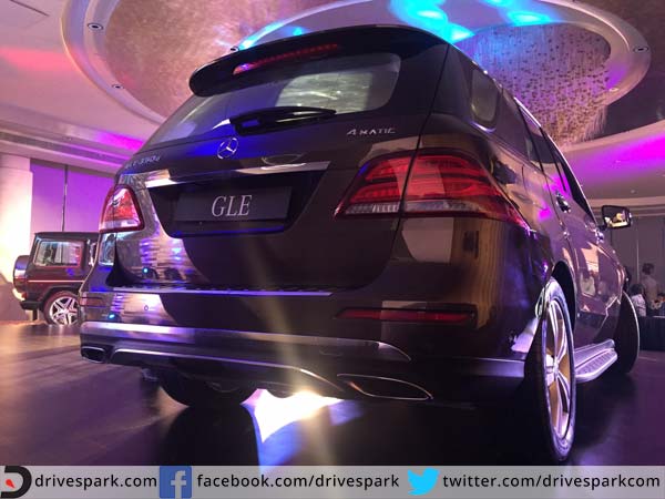 mercedes benz gle rear profile