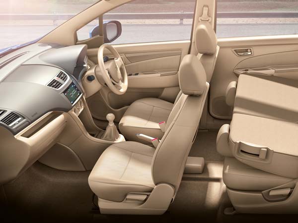 maruti ertiga interior