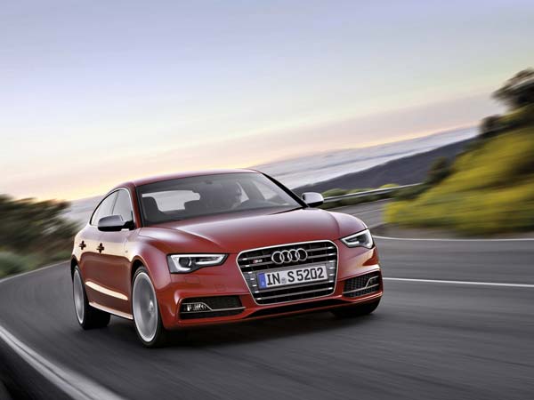 audi s5 sportback in action