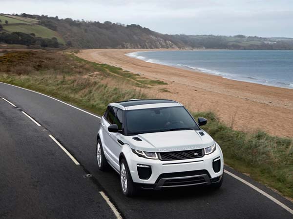 2016 range rover evoque front profile