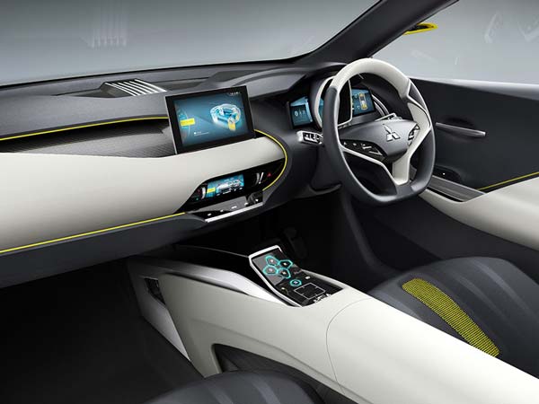 mitsubishi eX concept interior