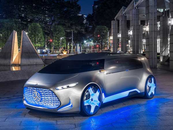 mercedes benz vision tokyo concept side profile