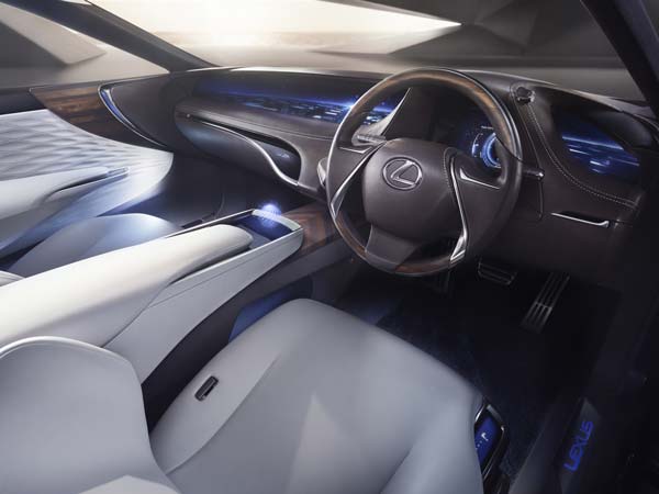 lexus lf-fc fuel cell sedan interior lexus lf-fc fuel cell sedan interior