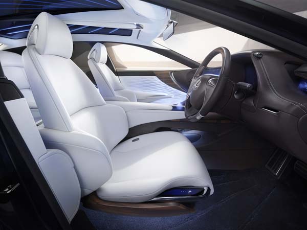 lexus lf-fc fuel cell sedan driver seat lexus lf-fc fuel cell sedan driver seat