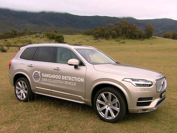 volvo kangaroo detection data collection vehicle