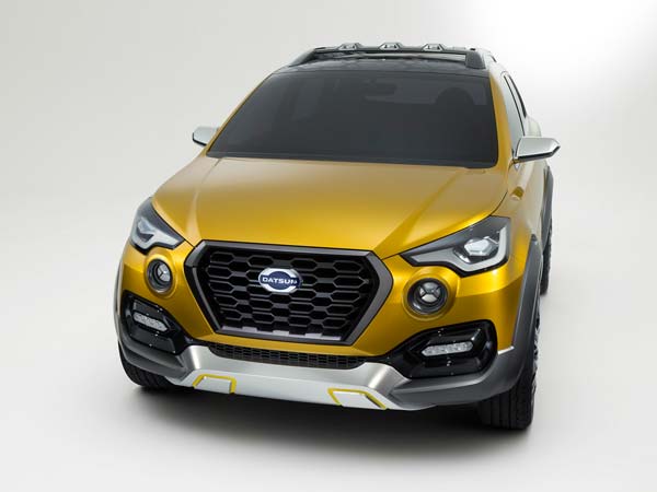 datsun go cross front profile