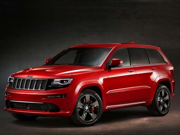 jeep grand cherokee srt front profile
