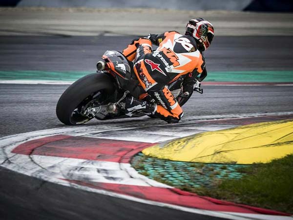 ktm rc16 motogp on track