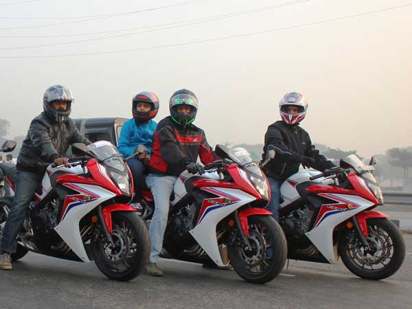 honda delhi big bike ride