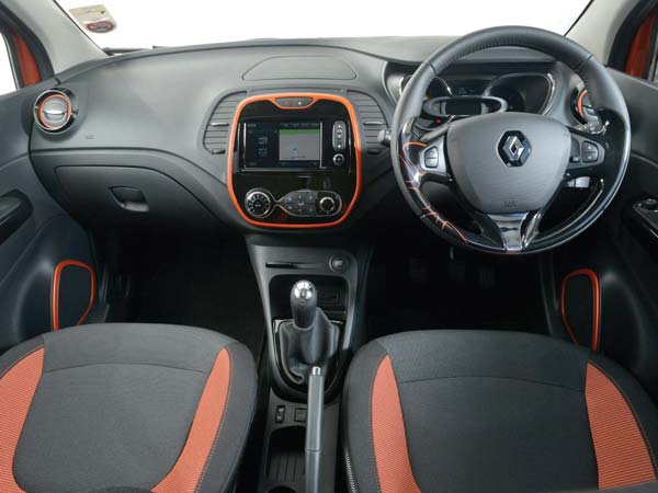 renault captur interior