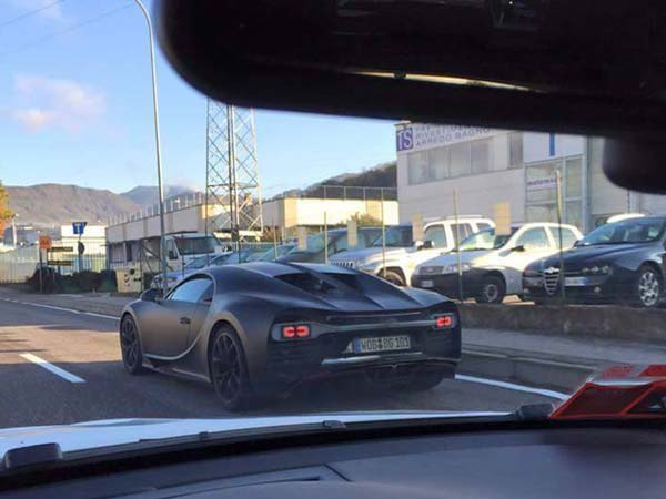 Bugatti Chiron Spy pic
