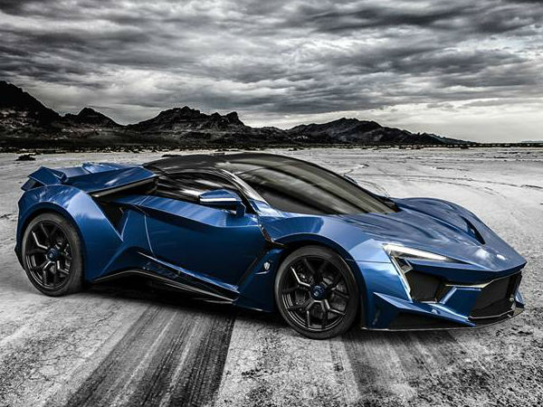 fenyr supersport blue colour front profile