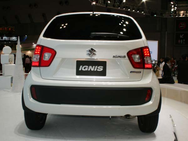suzuki ignis rear profile