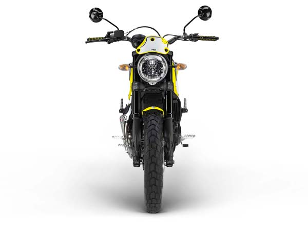 eicma ducati scrambler flat track pro 2016 model front profile
