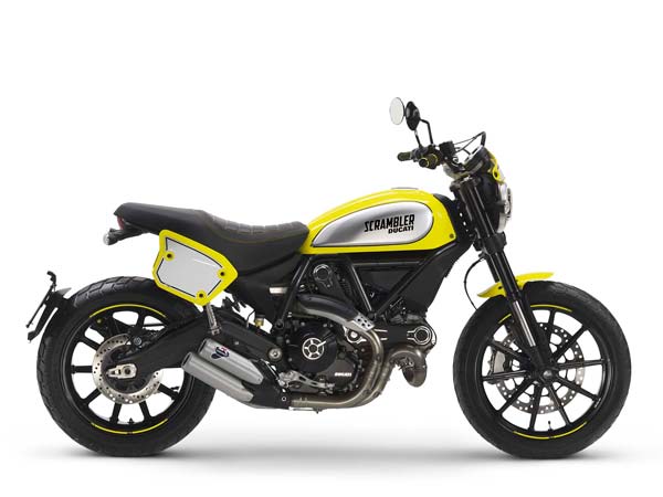 eicma ducati scrambler flat track pro 2016 model side profile