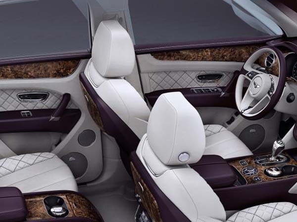 bentley bentayga first edition interior