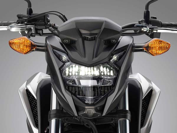 eicma 2015 honda cb500f 2016 model head lamp