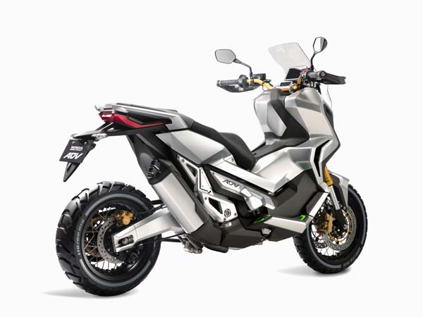 eicma 2015 honda city adventure concept rear design