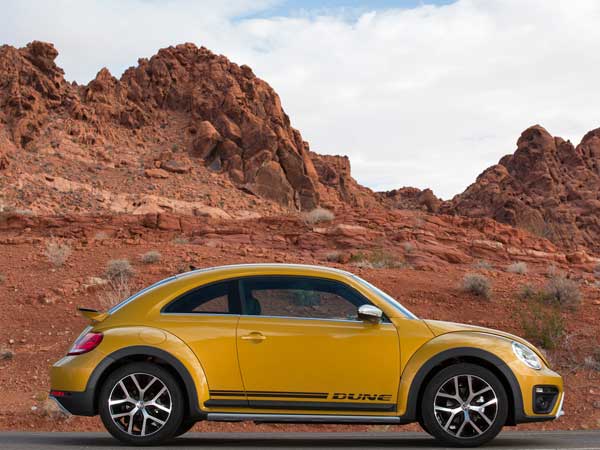 volkswagen beetle dune side profile