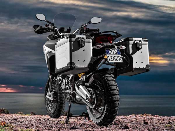 eicma 2015 ducati multiStrada 1200 enduro 2016 model rear profile