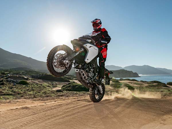 eicma 2015 ducati multiStrada 1200 enduro 2016 model stunt shot