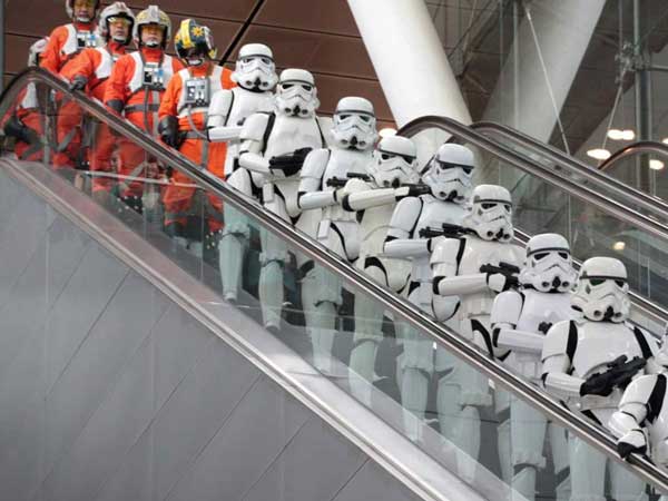 star wars singapore stormtroopers and rebel pilots