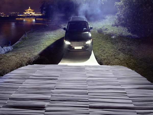 range rover paper bridge drive china approach angle