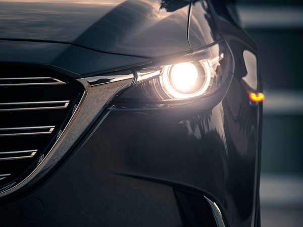 la auto show mazda cx9 headlamp