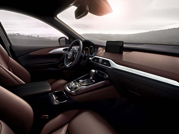 la auto show mazda cx9 interior profile