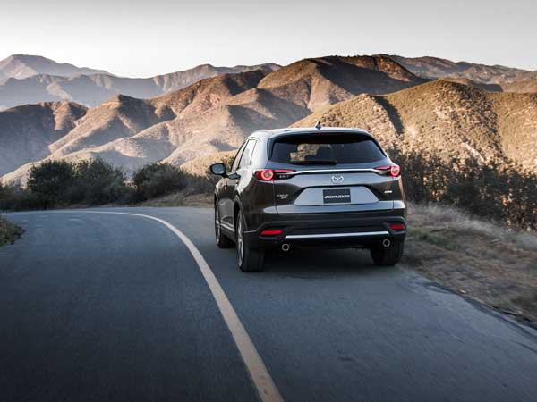 la auto show mazda cx9 rear design