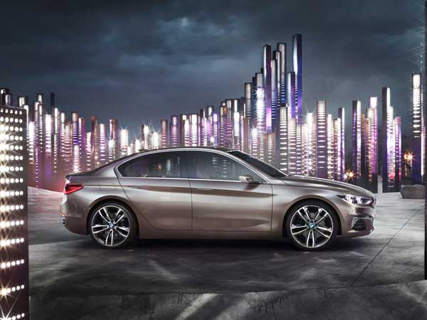 bmw concept compact sedan side design bmw concept compact sedan side design