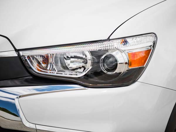la auto show mitsubishi outlander sport headlamp