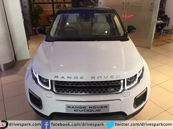 range rover 2016 evoque front profile