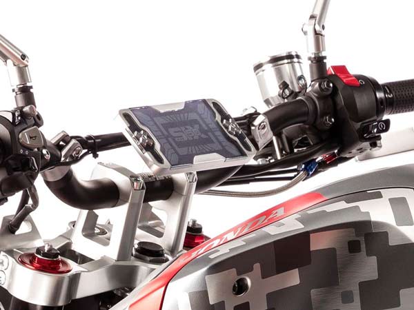 honda cbsix50 concept scrambler instrument console