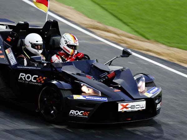 sebastian vettel race of champions 2015