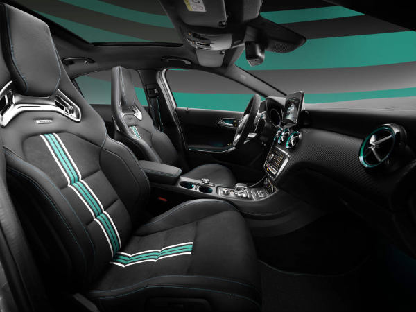 mercedes a45 amg f1 special edition interior