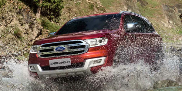 2016 ford endeavour water wading