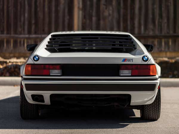 bmw m1 rear design