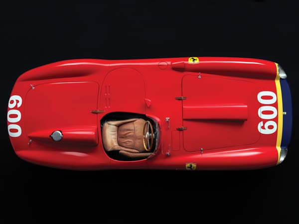 1956 Ferrari 290mm top view