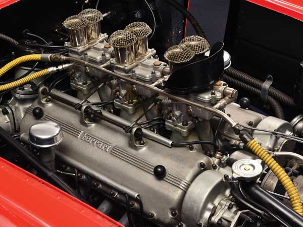 1956 Ferrari 290mm V12 engine 