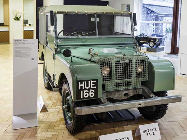the first ever pre production land rover